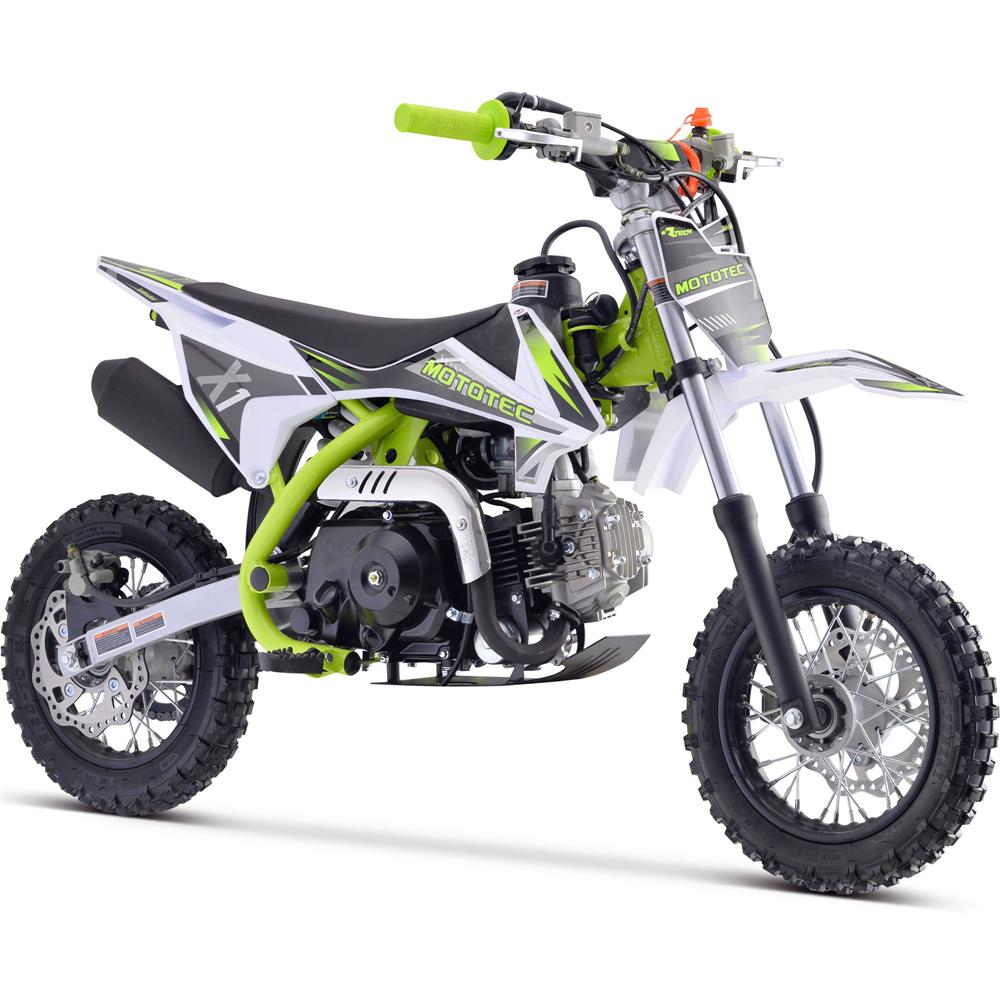 MotoTec X1 110cc Gas Dirt Bike