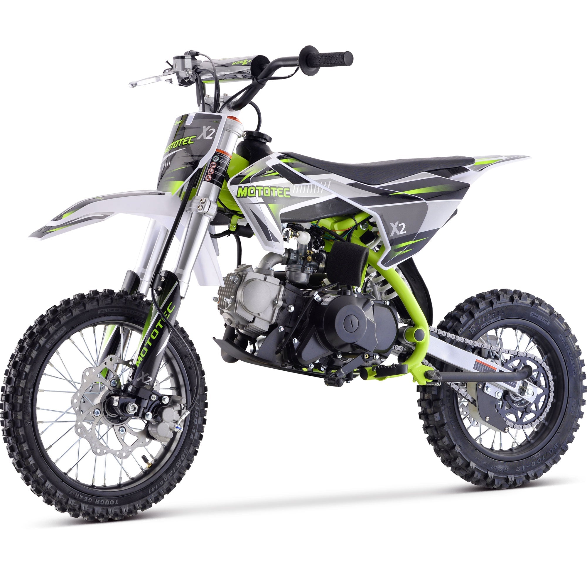 MotoTec X2 110cc Gas Dirt Bike