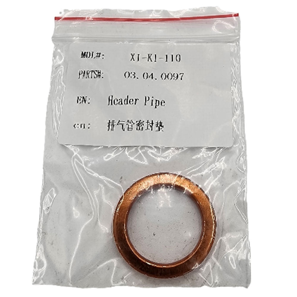 MotoTec X1 X2 X3 Exhaust Pipe Gasket