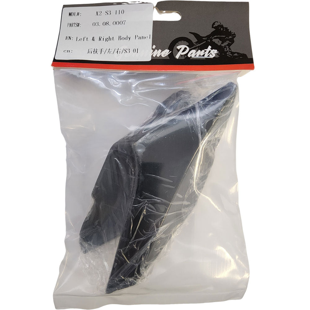 MotoTec X2 Body Panel Insert Black