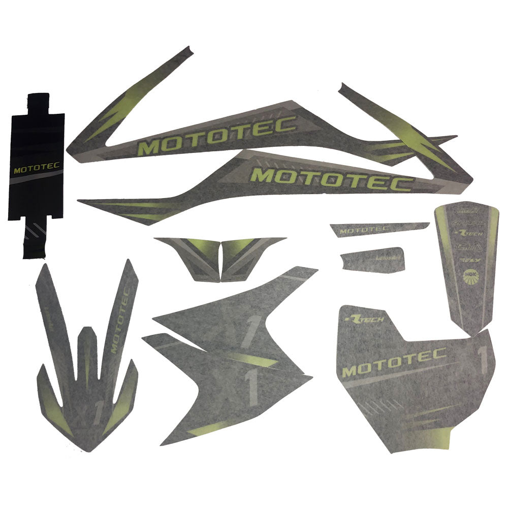 MotoTec X1 Sticker Kit