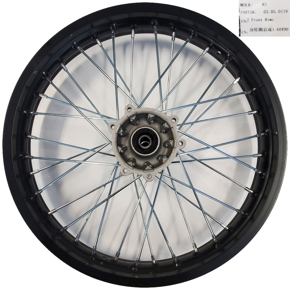 MotoTec X4 Front Rim 70/100-19