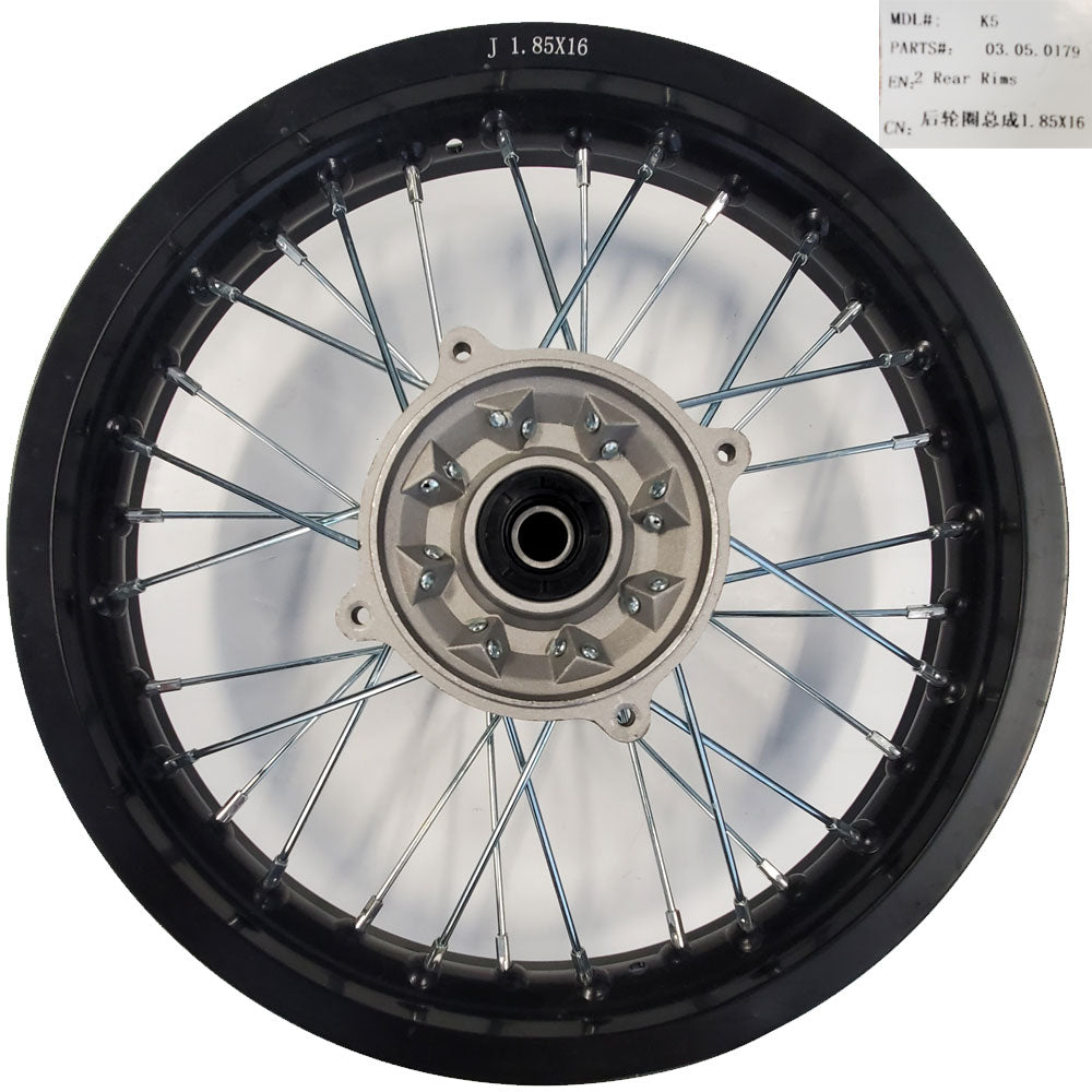 MotoTec X4 Rear Rim 110/90-16