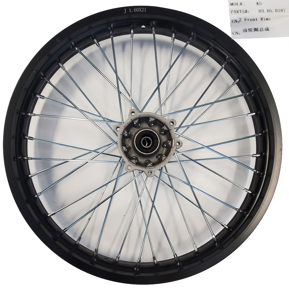 MotoTec X5 Front Rim 80/100-21