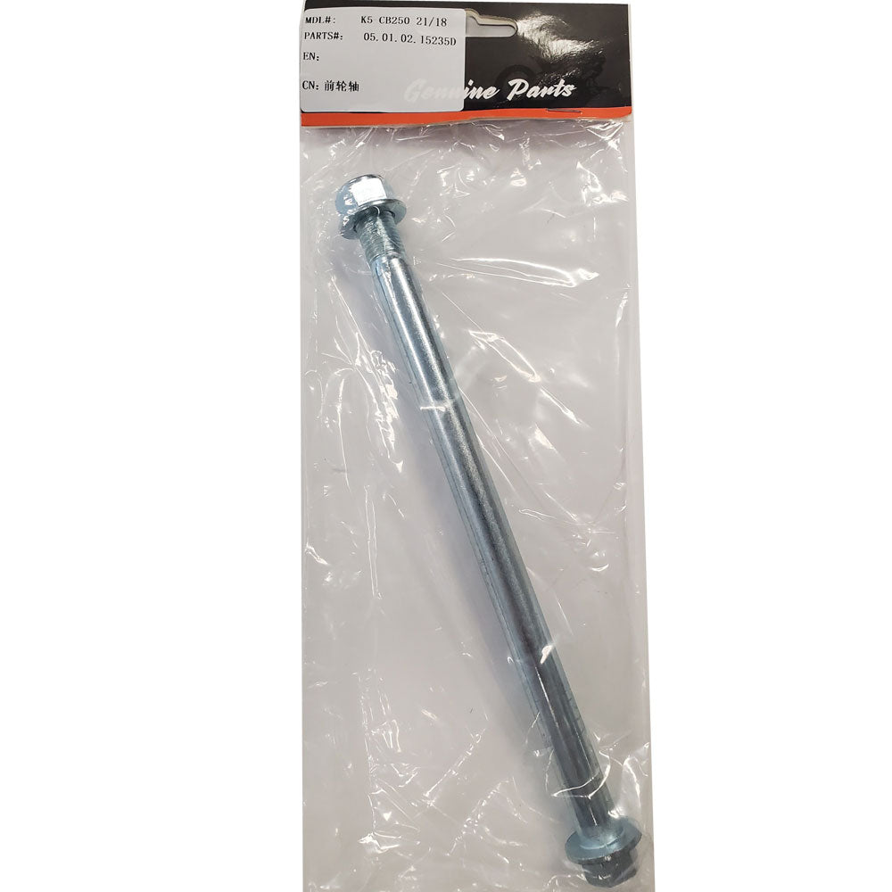 MotoTec X4 X5 Front Axle 15xM14x235