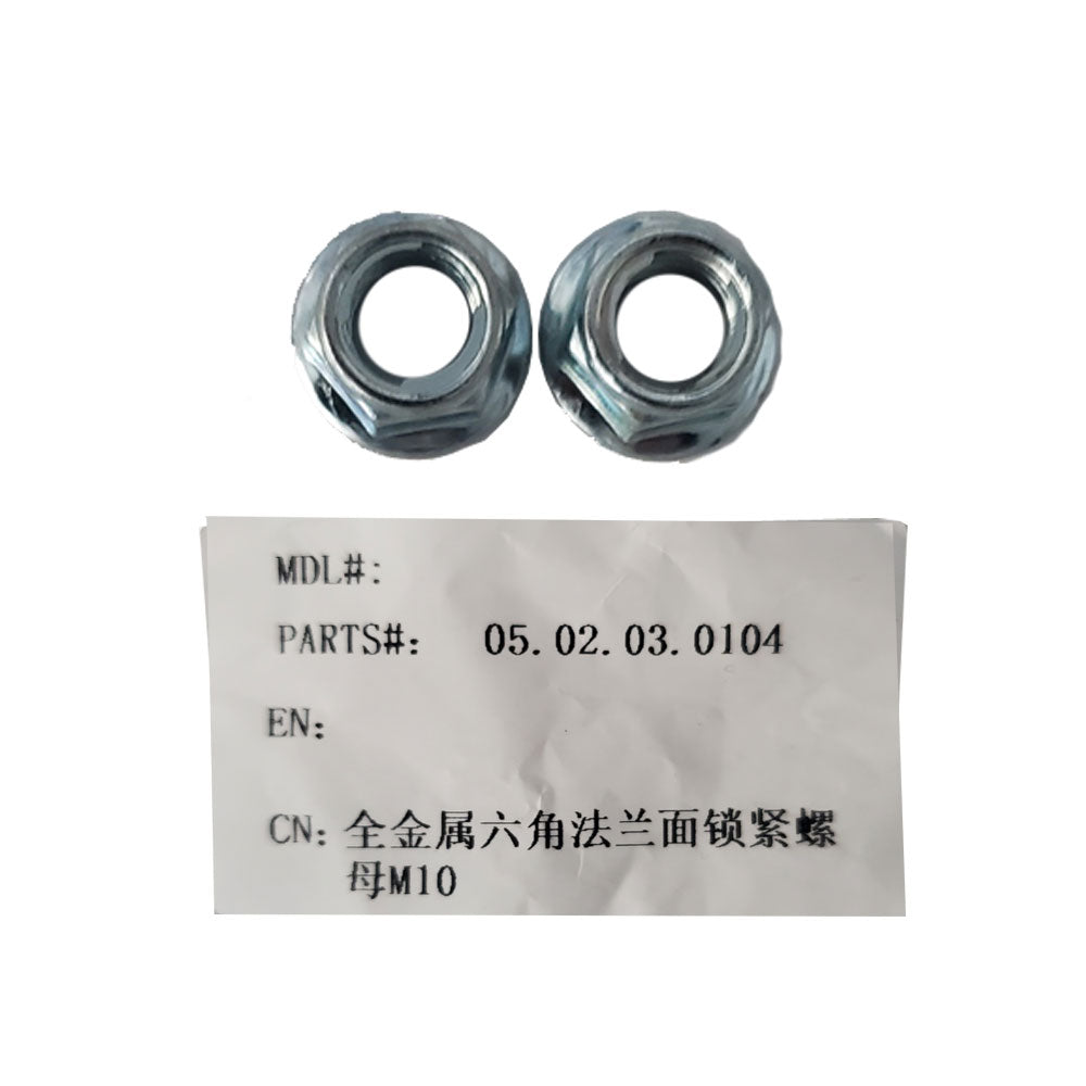 MotoTec X1 X2 X3 M10 Nuts