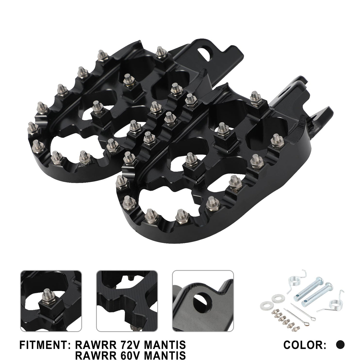 Footpeg Fit RAWRR Mnatis 60V/72V