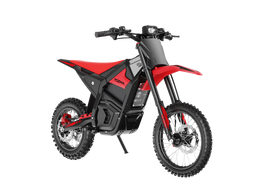 Yozma IN 10 red, front three-quarter view