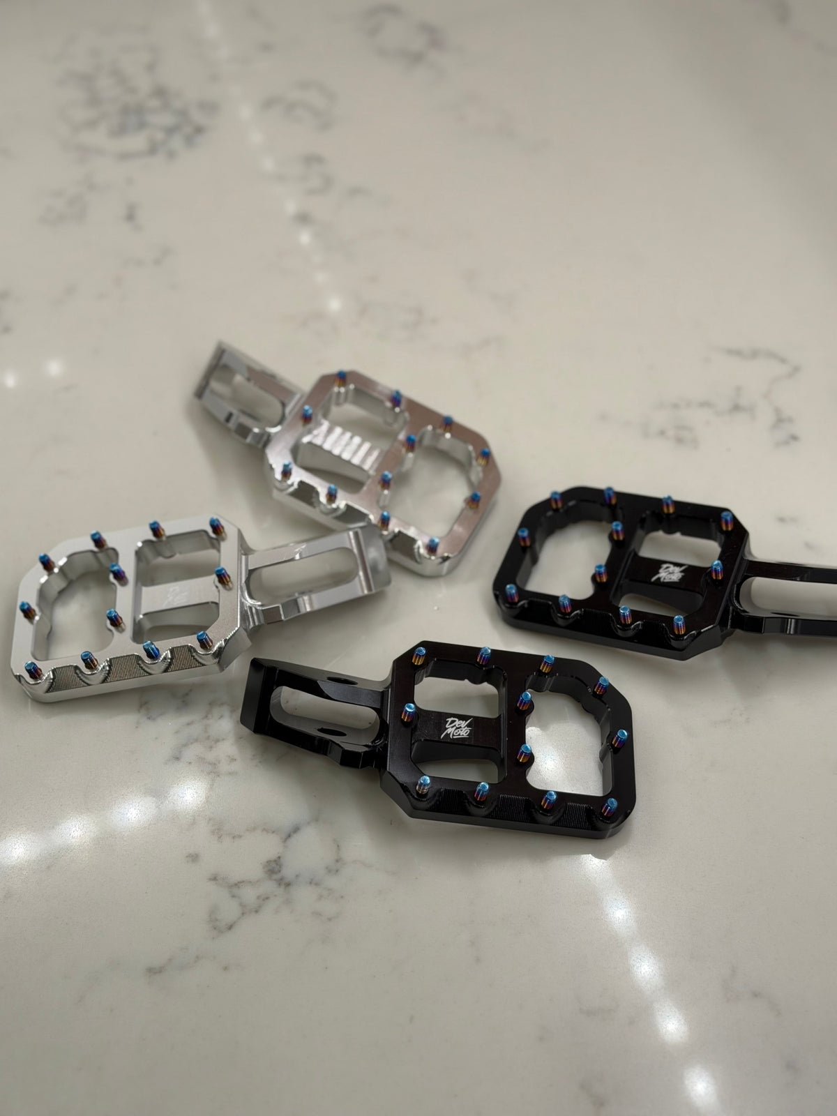 Wide Billet Foot Pegs, 75 x 100mm, view 2