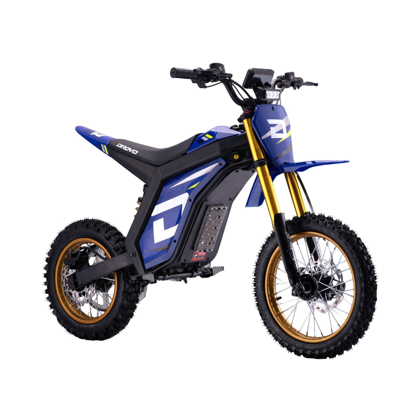 Droyd Berzerker Electric Dirt Bike in Nitro Blue