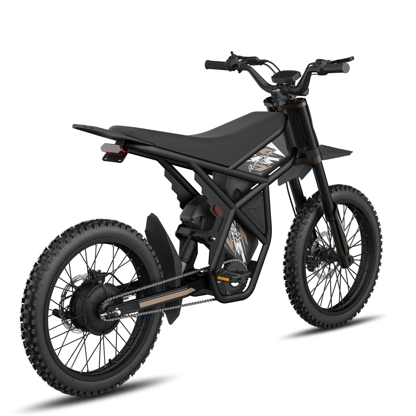 Riding'times GT73 Pro inverted front fork detail