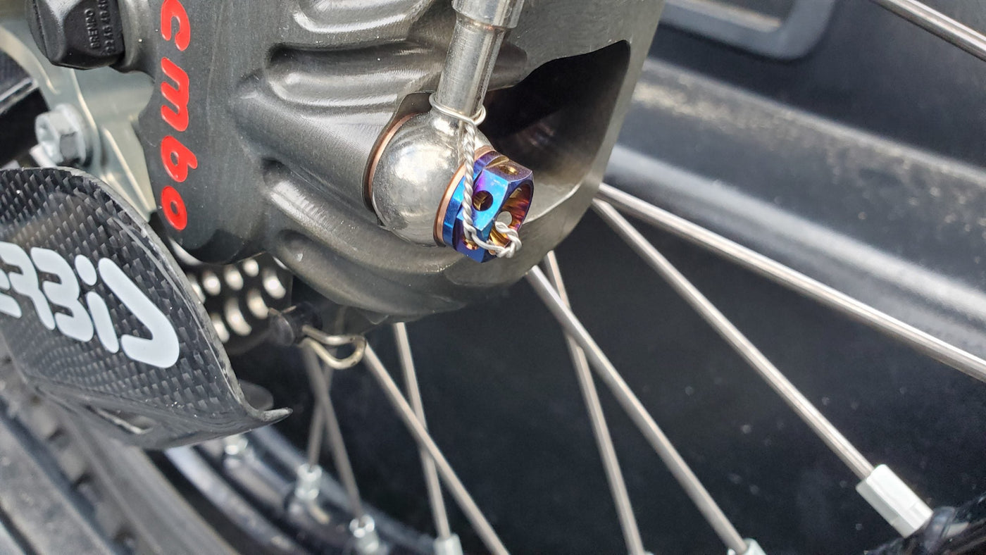 Warp 9 Titanium Banjo Brake Bolts