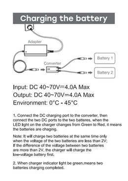 Macfox Dual-Battery Charger Adapter
