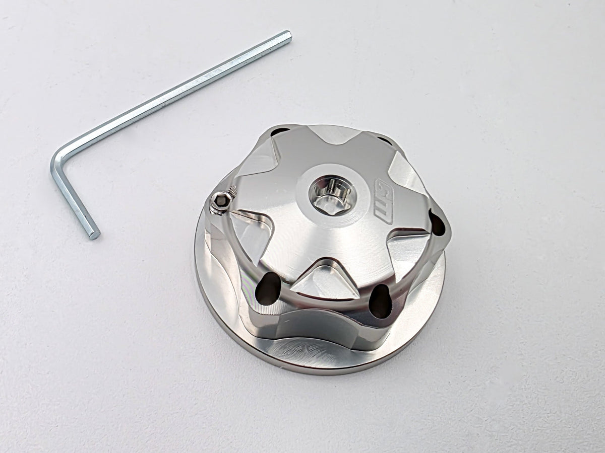 Warp 9 Altis Sigma Steering Cap Nut – Lightweight Aluminum Upgrade