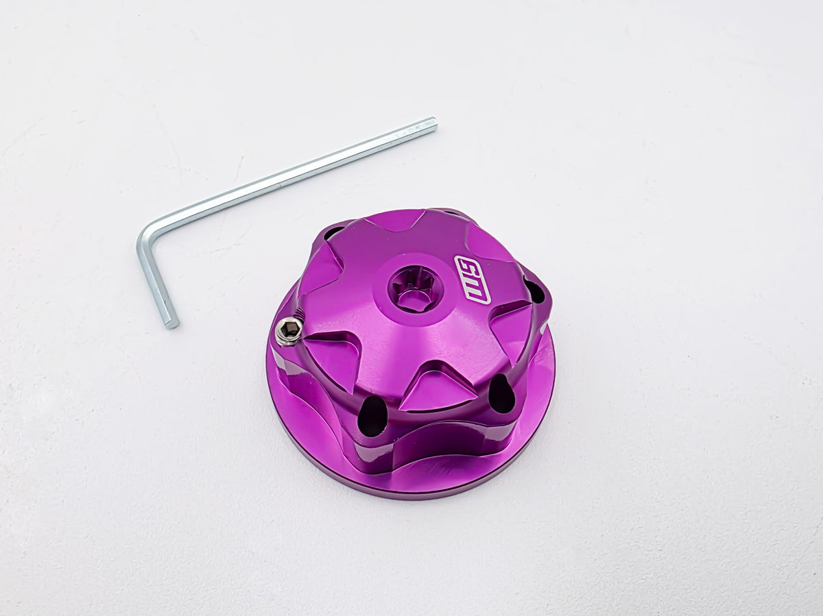 Warp 9 Altis Sigma Steering Cap Nut – Lightweight Aluminum Upgrade