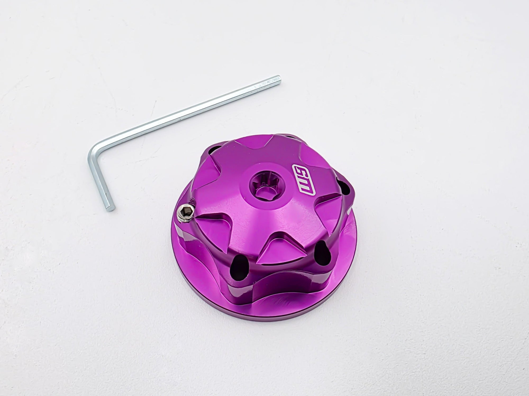 Warp 9 Altis Sigma Steering Cap Nut – Lightweight Aluminum Upgrade