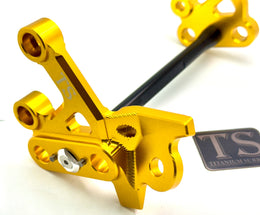 CNC Aluminum Footpeg Bracket Assembly – Surron LBX / Segway X160 X260