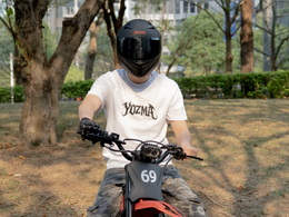 Yozma Dirt Bike Helmet, view 2