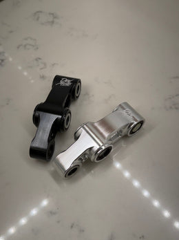 E-Moto Rear Shock Linkage, Black or Silver, view 6
