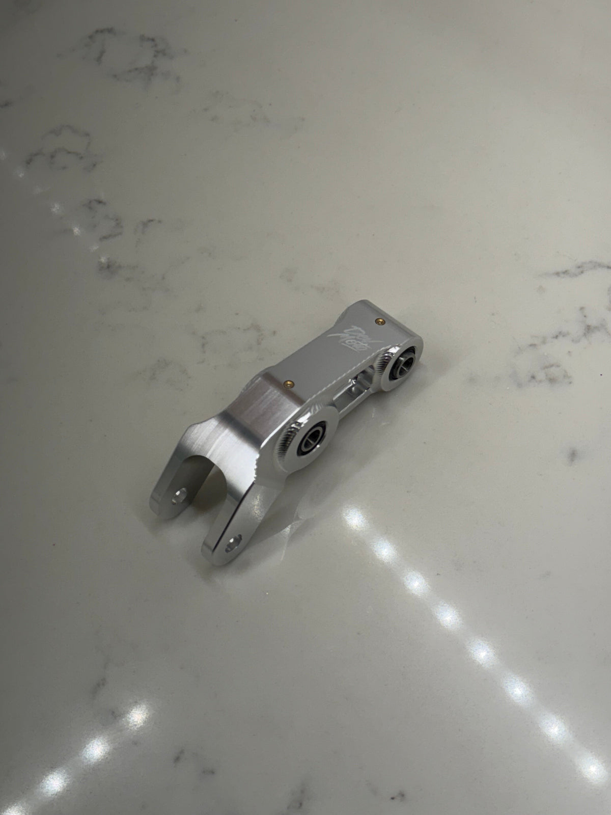 E-Moto Rear Shock Linkage, Black or Silver, view 3