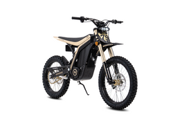 79BIKE Lynx in black and gold, rear three-quarter view
