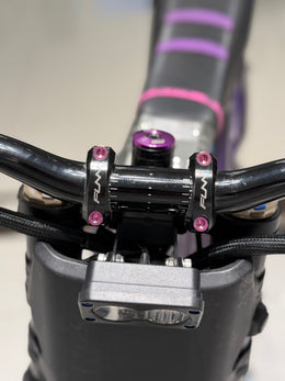 Titanium Direct Mount Bolts, 4 or 8 Pack, pink/purple