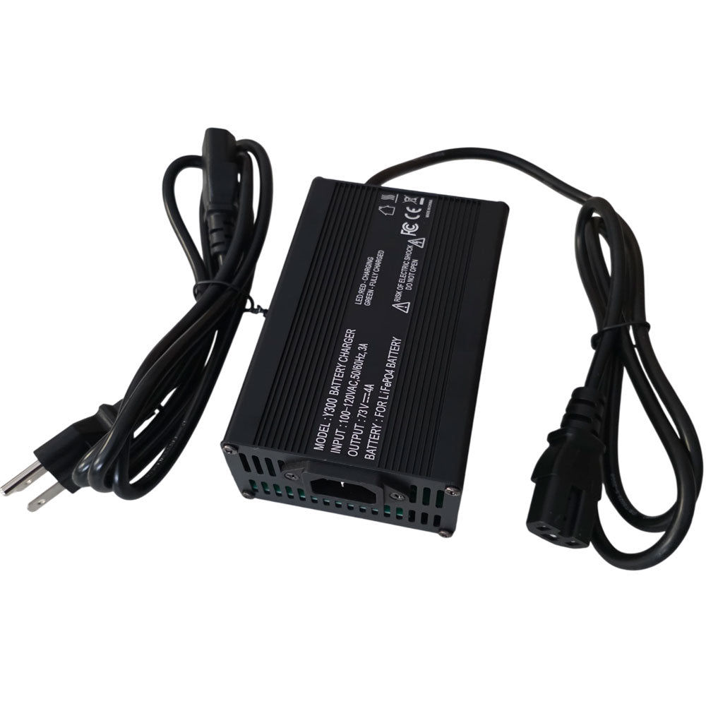 MotoTec 60v Lithium Charger PC Connector
