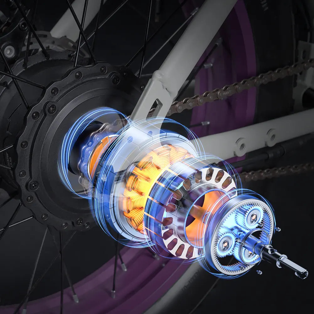 The standard X1S drivetrain, unchanged