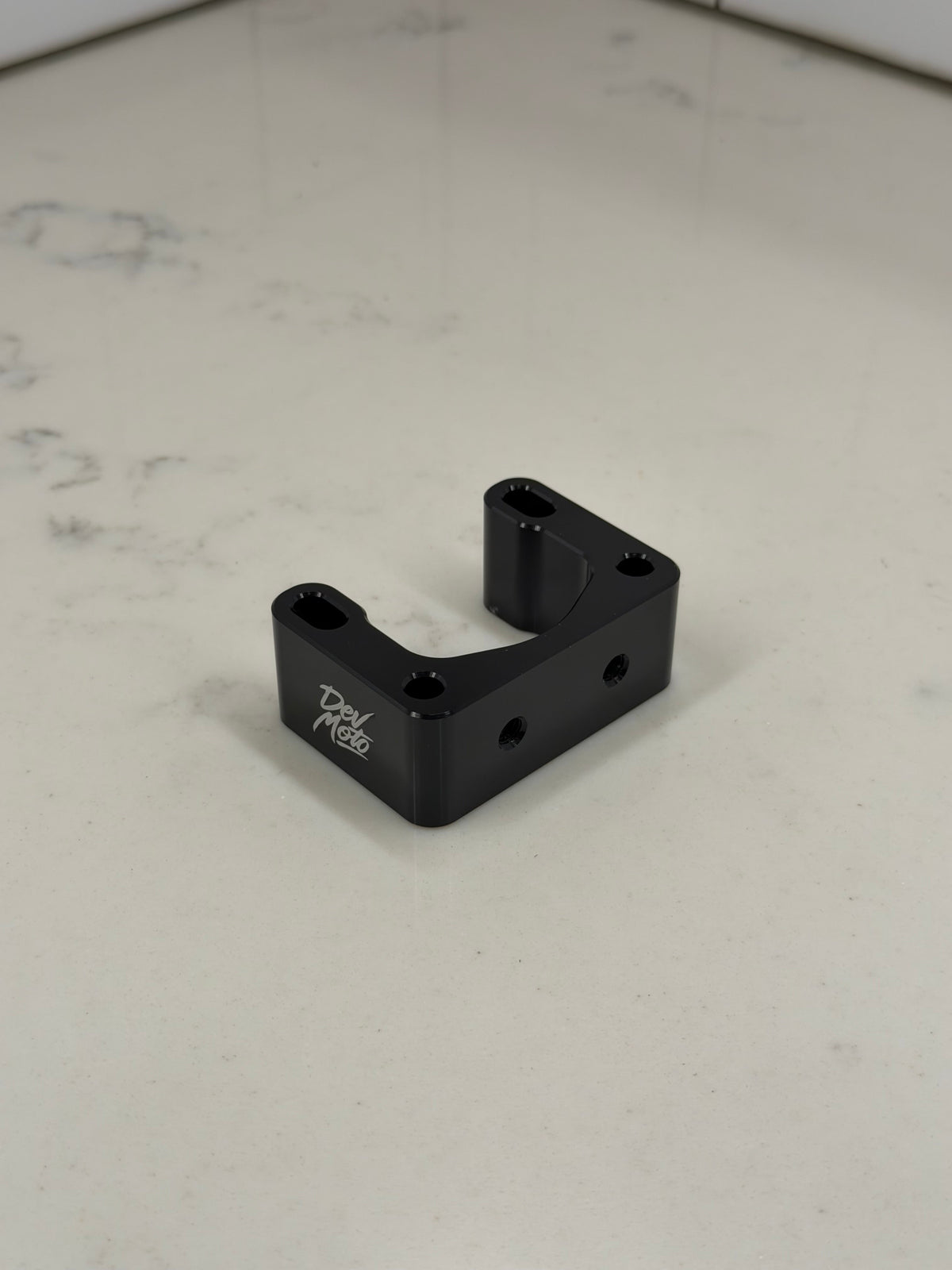 CNC Bar Riser With Titanium Bolt Option, black