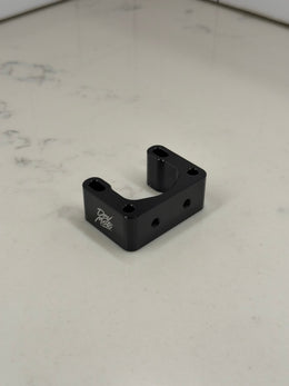 CNC Bar Riser With Titanium Bolt Option, black