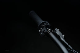 79BIKE Falcon Pro throttle and switchgear close-up