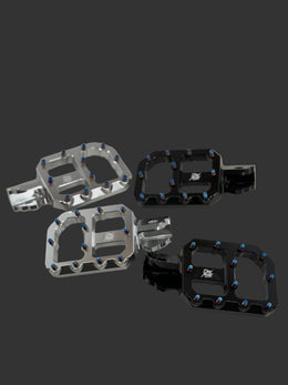 Wide Billet Foot Pegs, 75 x 100mm, view 1