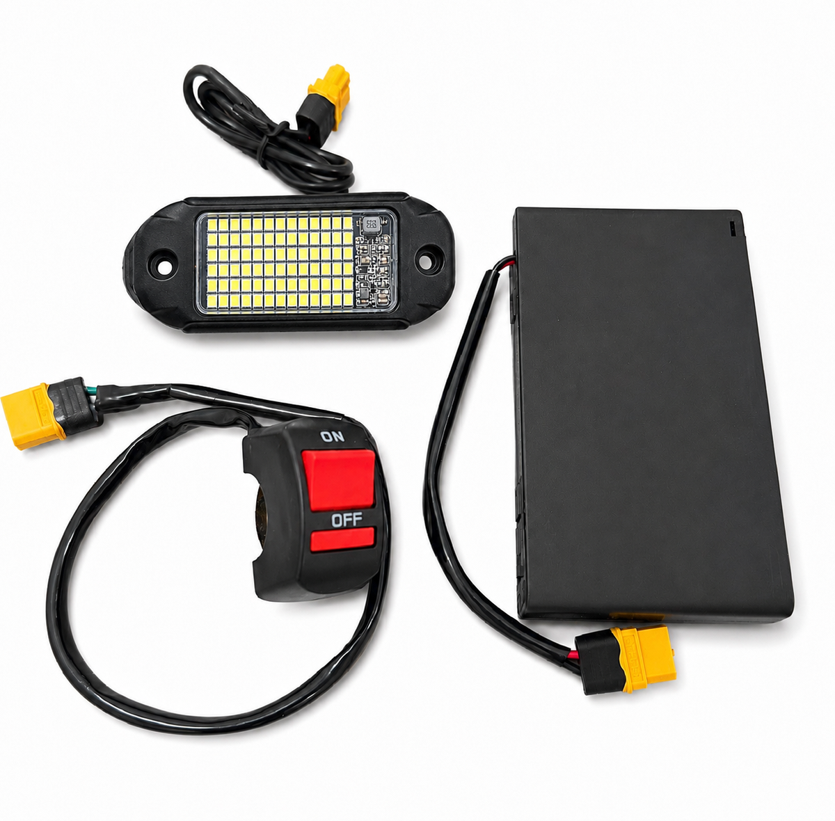 Battery-Powered Rock Light with Switch, view 1