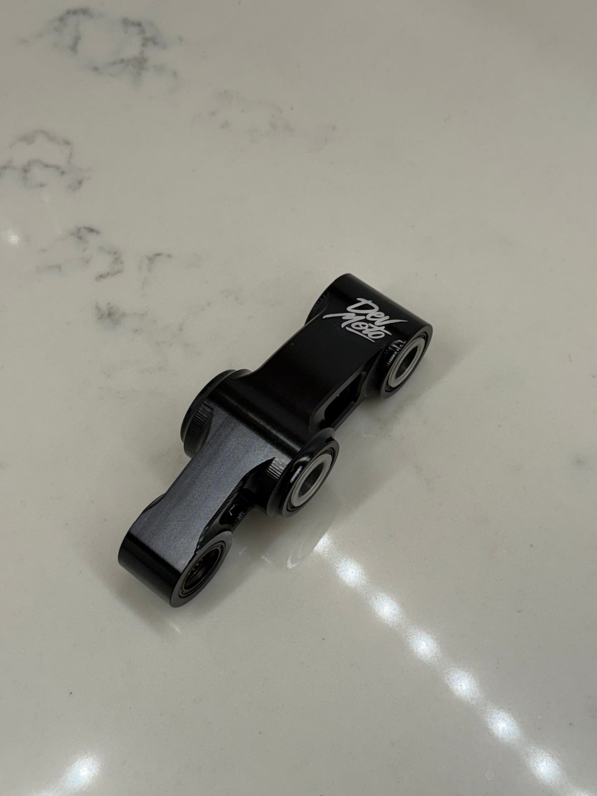 E-Moto Rear Shock Linkage, Black or Silver, view 4