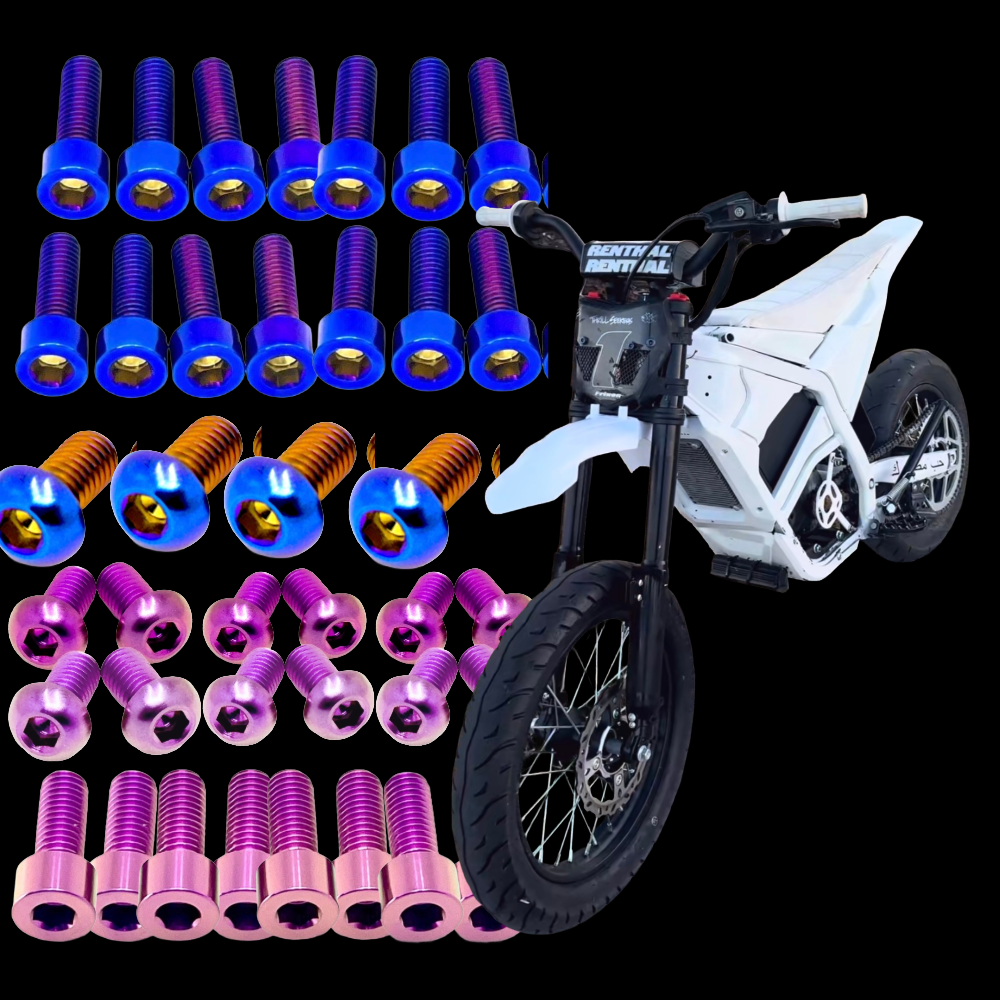 Titanium Bolt Kit for Yozma IN 10 and Pro, view 1