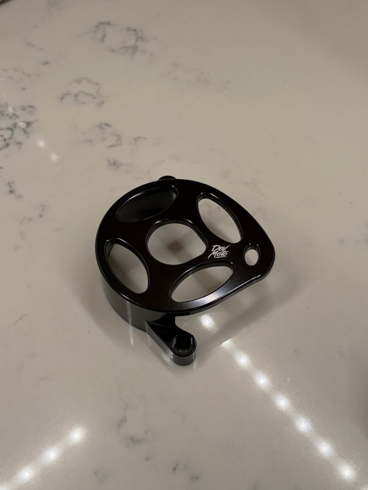 CNC Metal Motor Cover, Two-Bolt Install, view 6