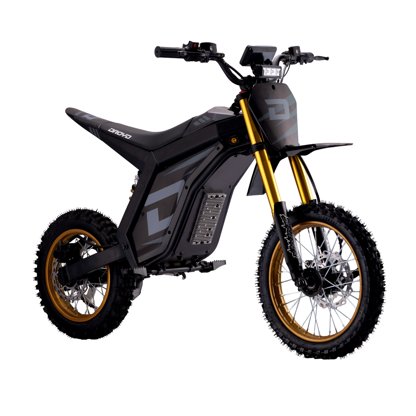 Droyd Berzerker Electric Dirt Bike in Midnight Black