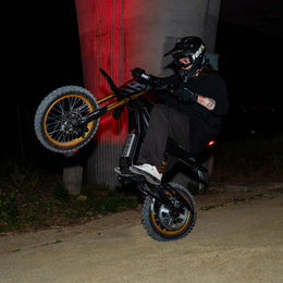 Droyd Berzerker Electric Dirt Bike in Midnight Black