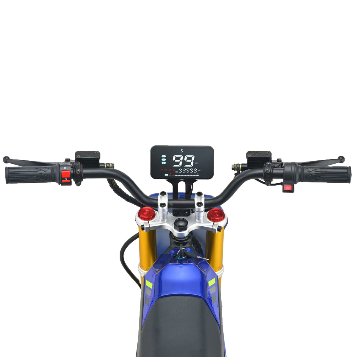Droyd Berzerker Electric Dirt Bike in Nitro Blue