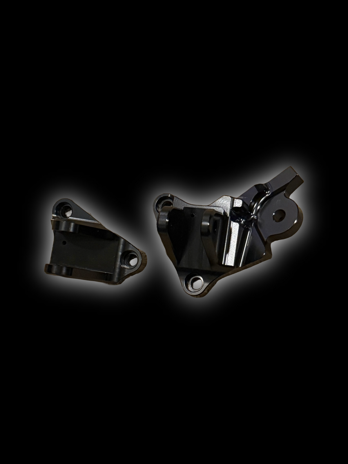 Upgraded Peg Brackets for Surron Ultra Bee, black