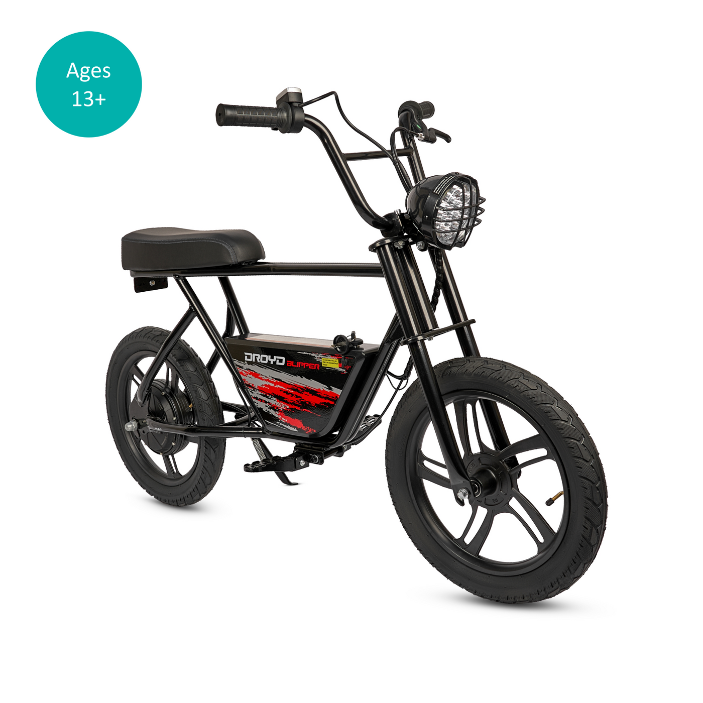 Droyd Blipper Electric Mini Bike in Black