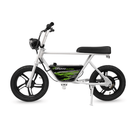 Droyd Blipper Electric Mini Bike in White