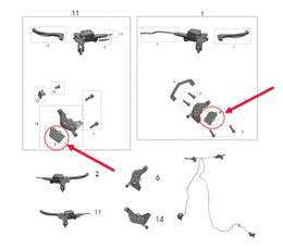 DirtyBike Standard Brake Pads - view 2