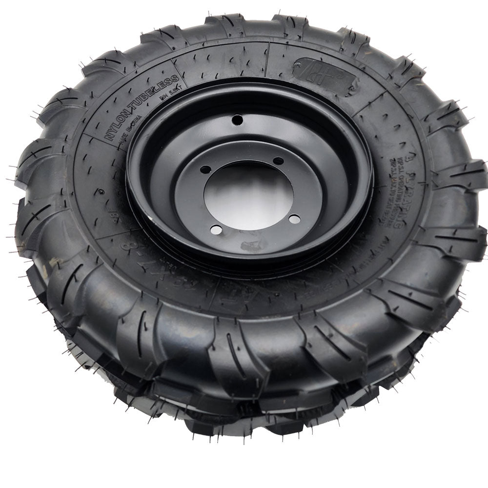MotoTec Bull 125cc Front Left Wheel 19x7-8