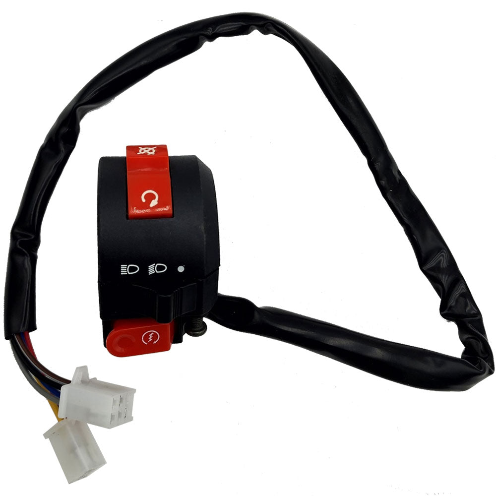 MotoTec Bull 125cc Left Hand Control