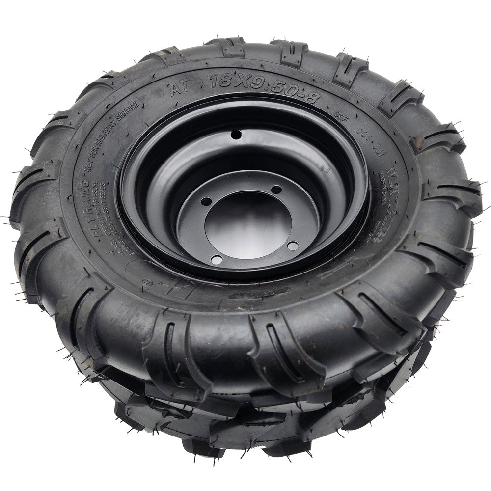 MotoTec Bull 125cc Rear Left Wheel 18x9.50-8