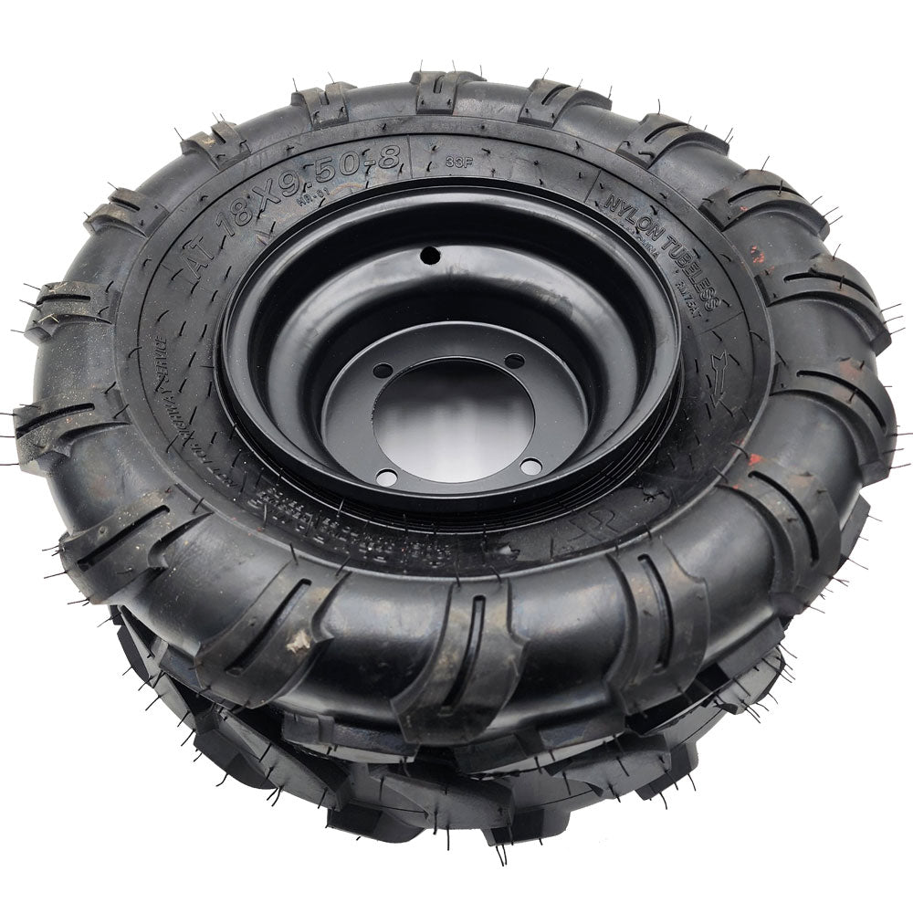 MotoTec Bull 125cc Rear Right Wheel 18x9.50-8