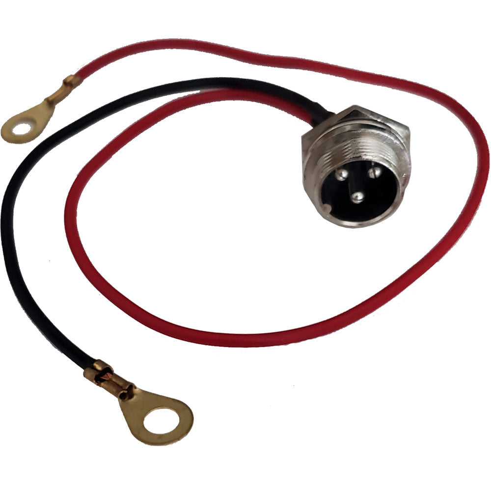 MotoTec 3 Prong Charging Port - Ring Terminal