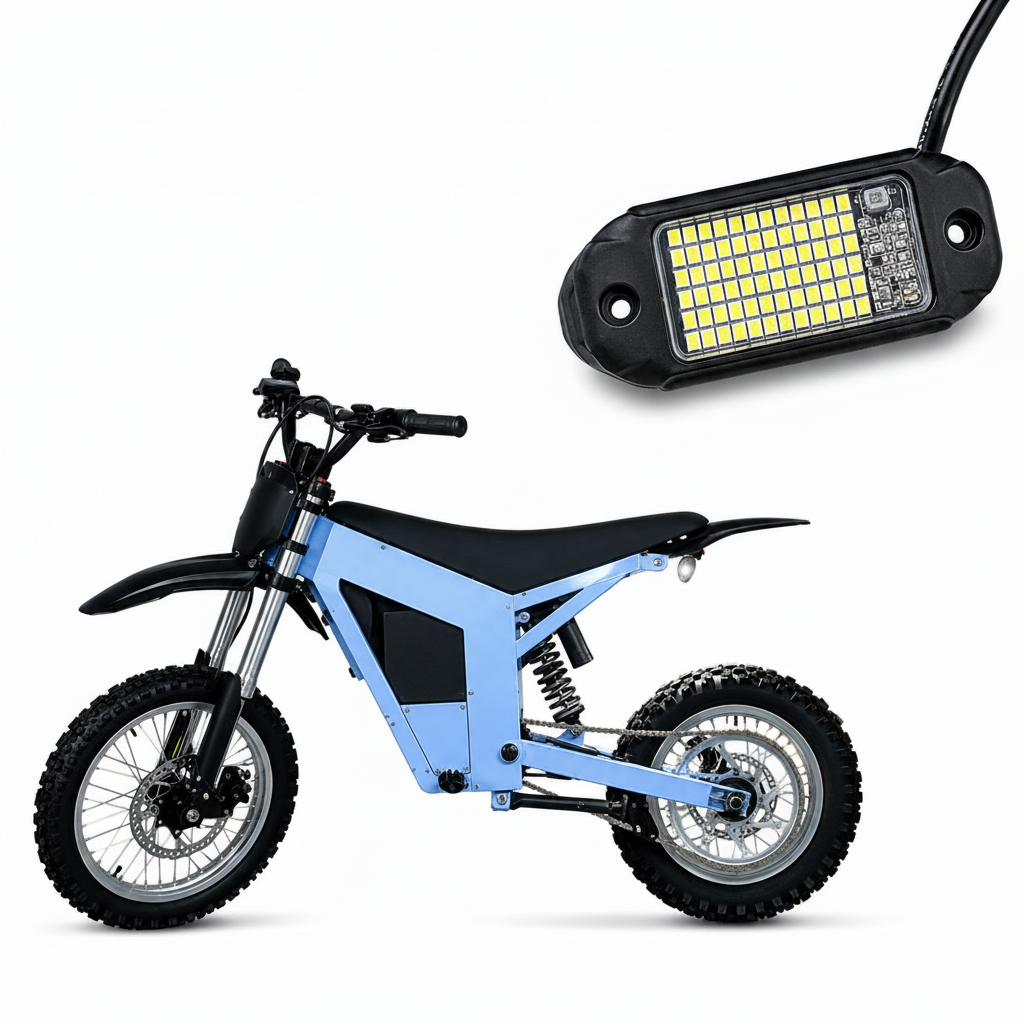 Plug-and-Play Rock Light Kit with Battery Pack, view 1