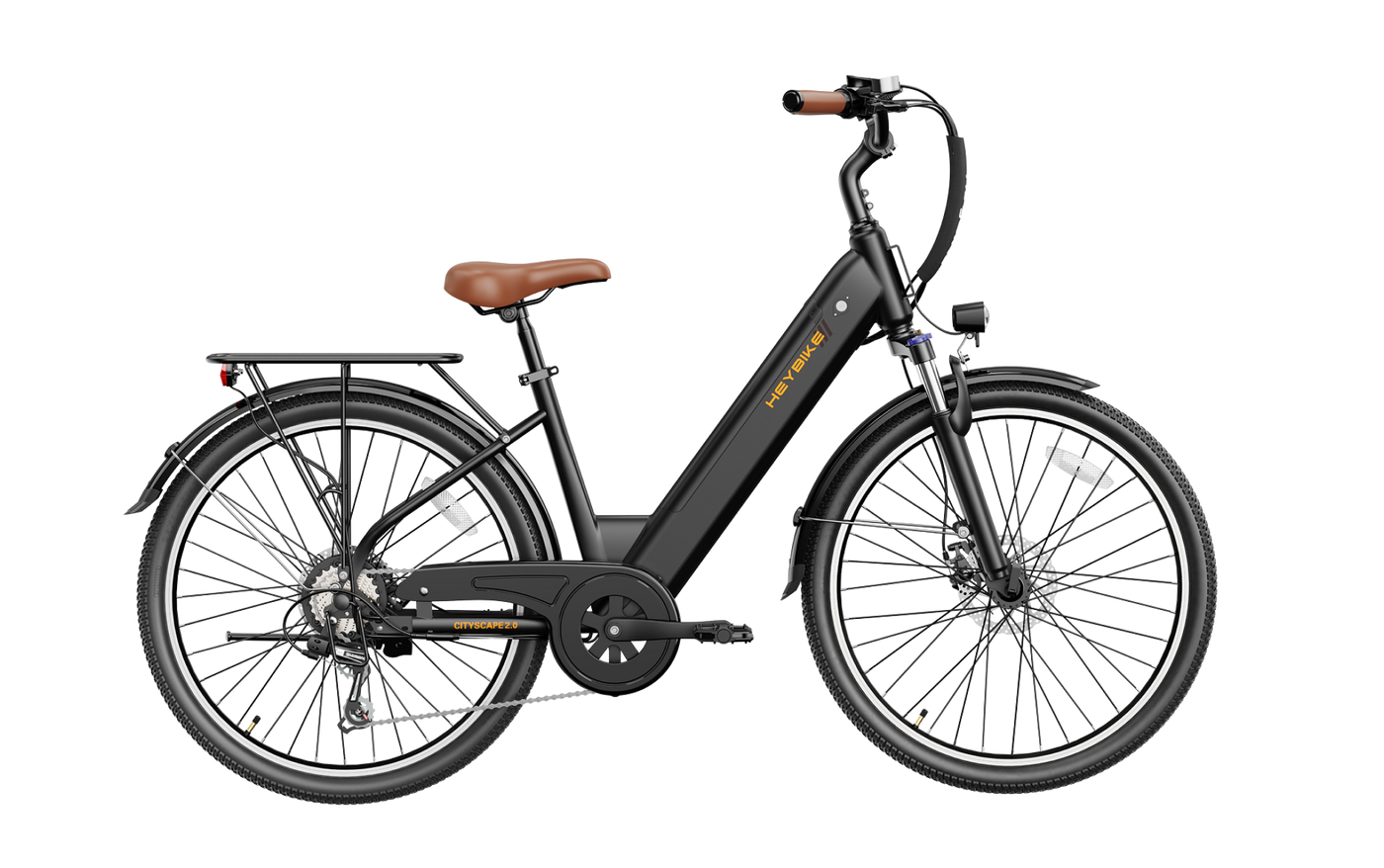 Heybike Cityscape 2.0 in black, view 9